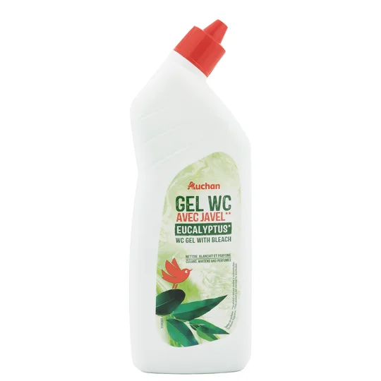 Gel WC avec javel à l'eucalyptus