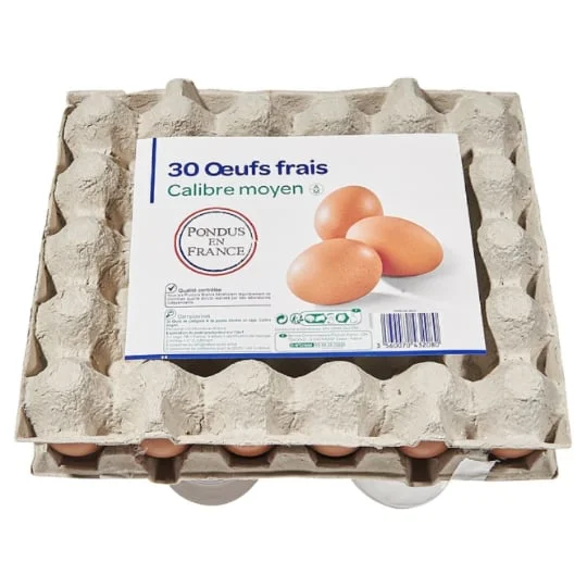 Oeufs Calibre Moyen