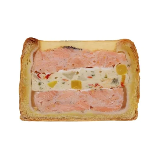Paté en croute de saumon farçi
