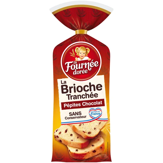 Brioche Tranchée pépites choco