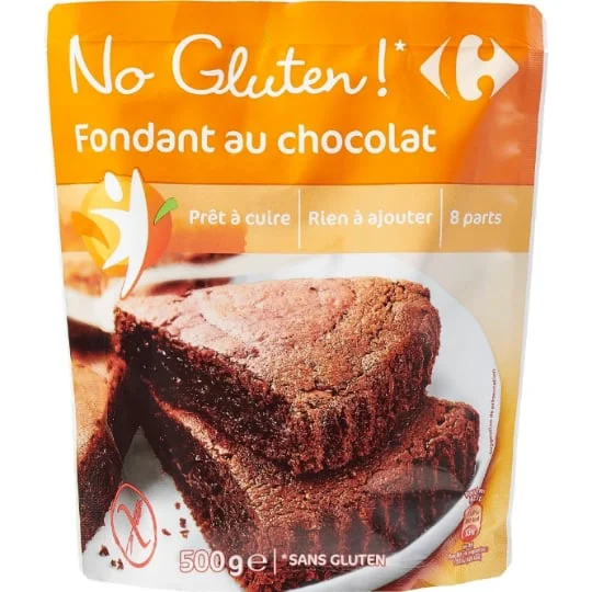Préparation gâteau s/s gluten chocolat