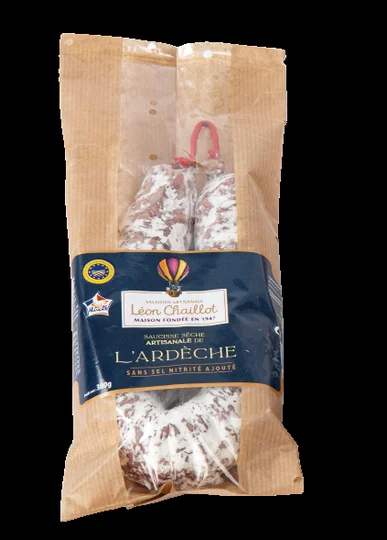 Chaillot saucisse seche ardeche igp
