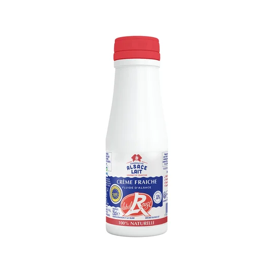 Crème fraîche fluide d'Alsace Label Rouge
