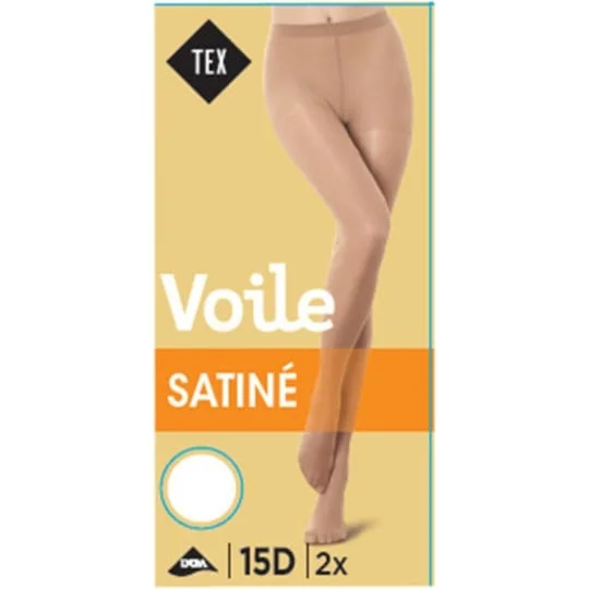 Collant femme beige naturel 1