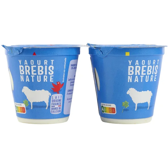 Yaourt nature au lait de brebis