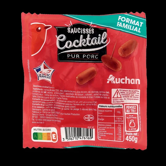 Saucisses cocktail