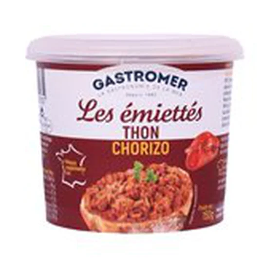 Emiettés de thon chorizo