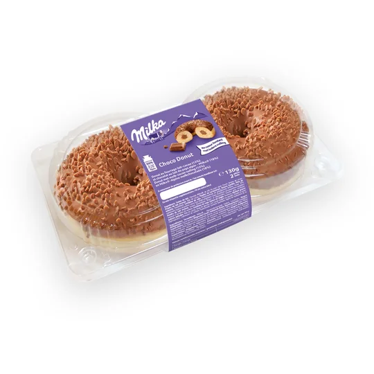 Donuts fourrés au chocolat