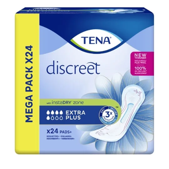 Serviette Discreet Lady Extra+ Megapack - x24