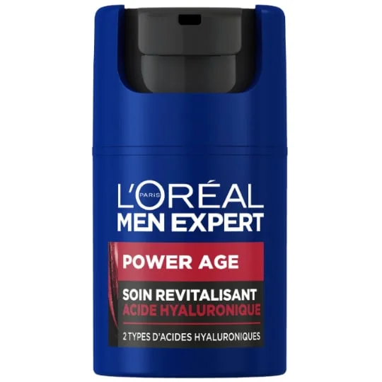 Crème Visage Homme Soin Revitalisant Power Âge