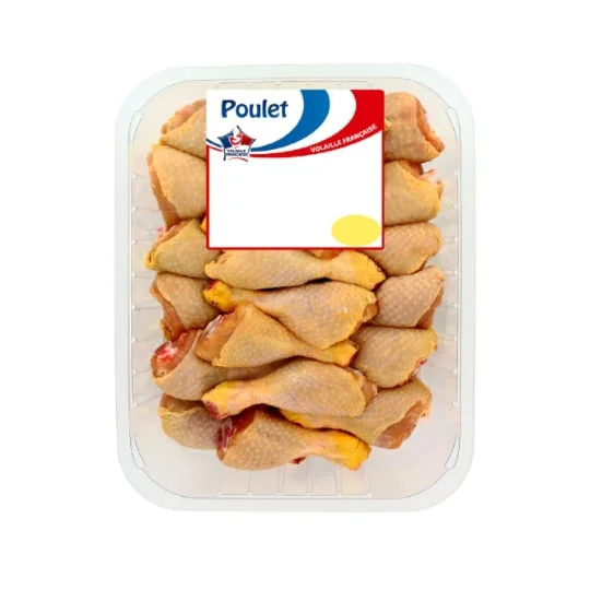 Pilons de poulet jaune