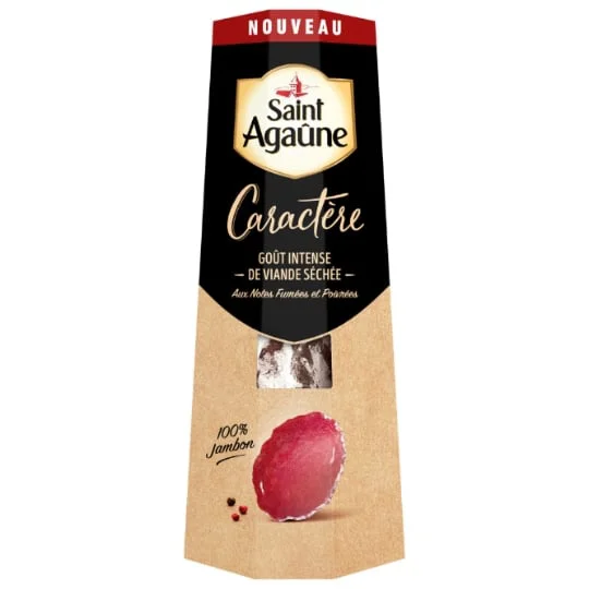 Caractère - Saucisson au goût intense de viande séchée