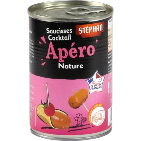 Saucisses cocktail fumées nature