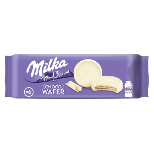 Biscuits gaufrettes enrobés au chocolat blanc Choco Wafer