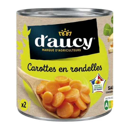 Carottes en rondelles