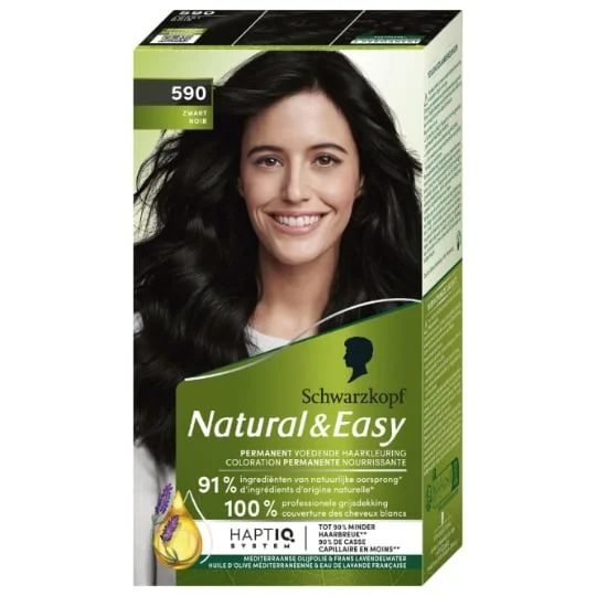 Coloration Permanente natural & easy noir 590