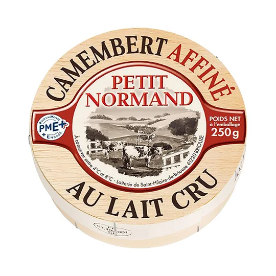 Camembert affiné au lait cru
