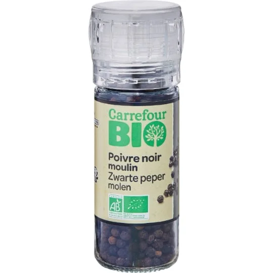 Poivre noir moulin