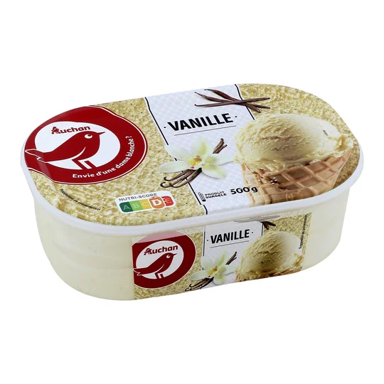 Glace à la vanille