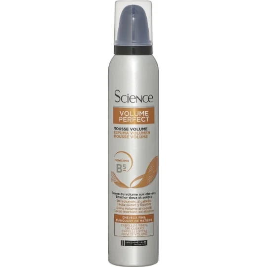 Mousse coiffante cheveux fins