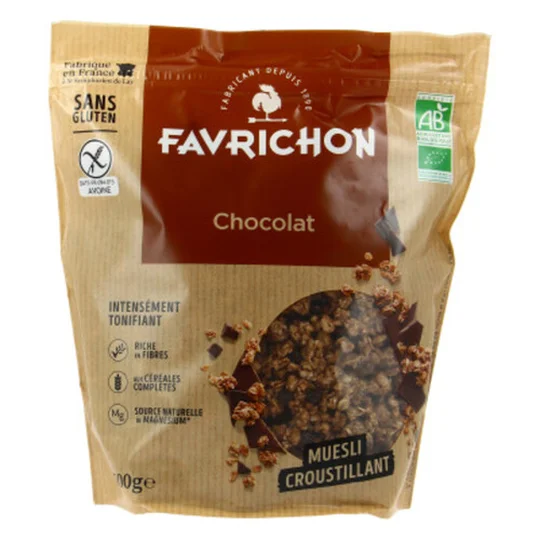 Muesli Choco Sans Gluten Bio