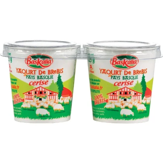 Yaourt pur brebis cerise