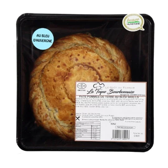 Pâté pomme de terre bleu d'Auvergne
