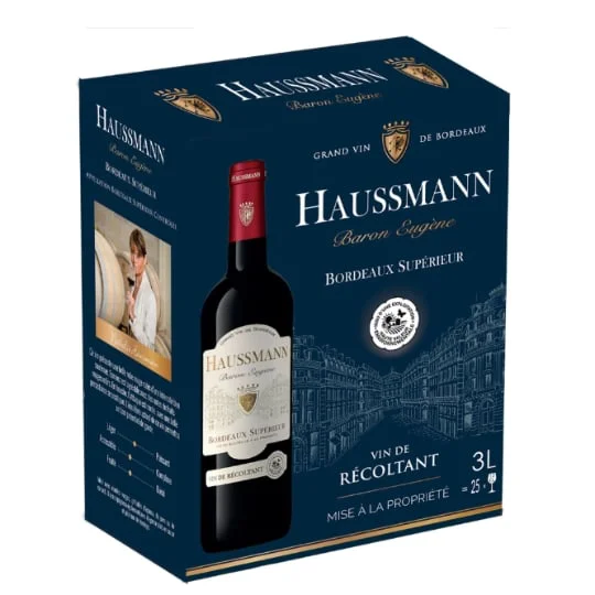 Vin rouge Bordeaux HAUSSMAN