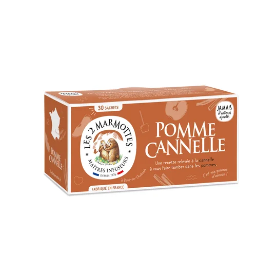 Infusion 30 sachets Pomme Cannelle