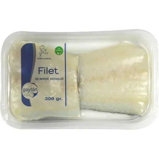 Filet de morue dessalée