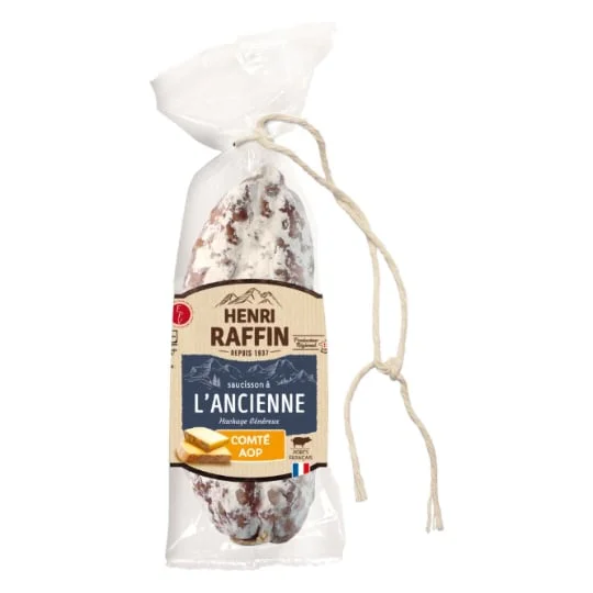 Saucisson sec à l'ancienne au Comté AOP