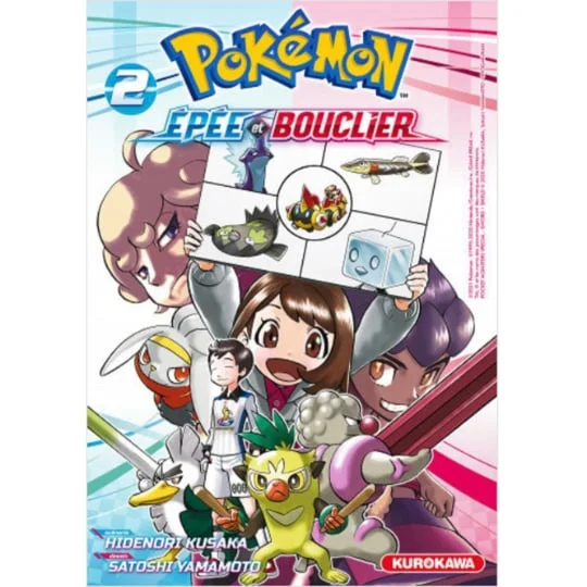 Manga Pokémon Epée et Bouclier Tome 02