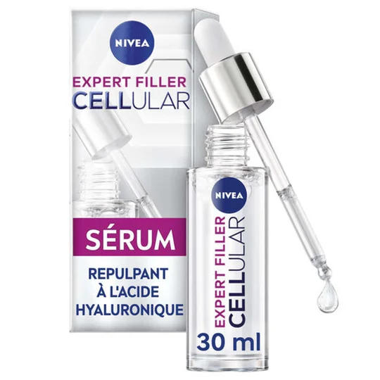 Nivea Sérum Visage Repulpant à l’Acide Hyaluronique Cellular Expert Filler