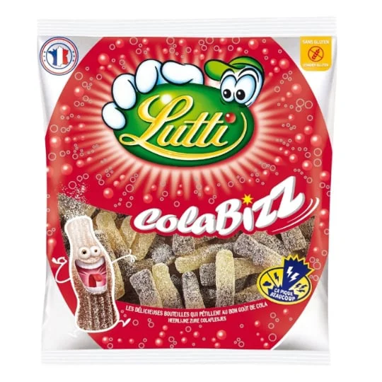 Bonbon colabizz Acidulé goût cola