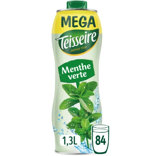 Sirop menthe verte
