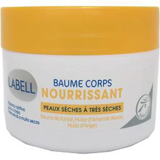 Baume corps nourrissant peaux sèches à très sèches