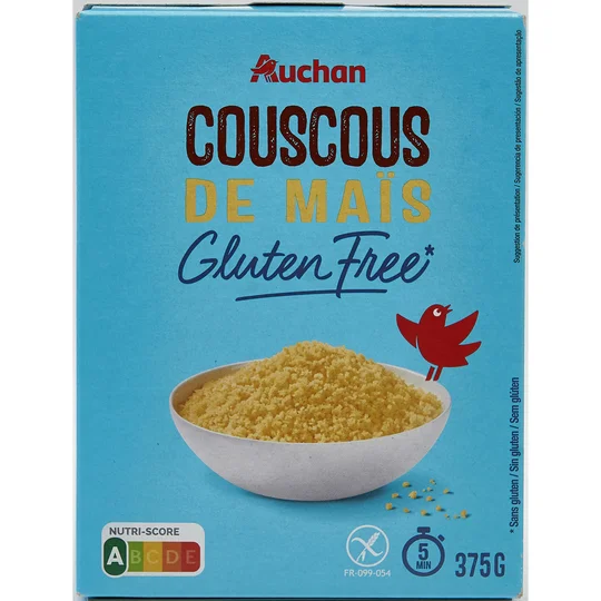 Coucous de maïs sans gluten