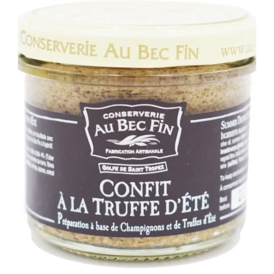 Confit à la truffe blanche d'été