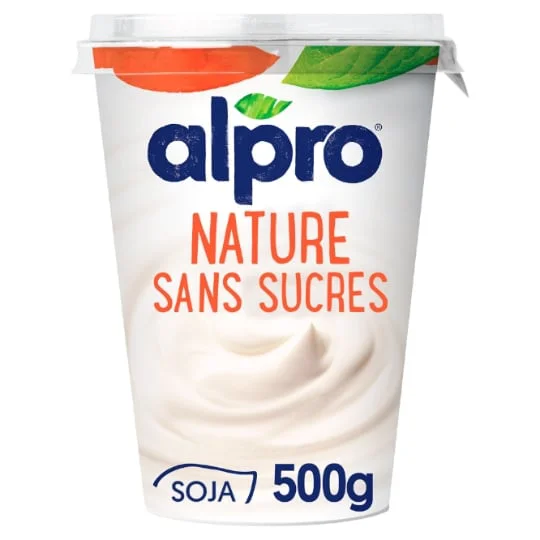 Dessert végétal soja nature sans sucres ajoutés