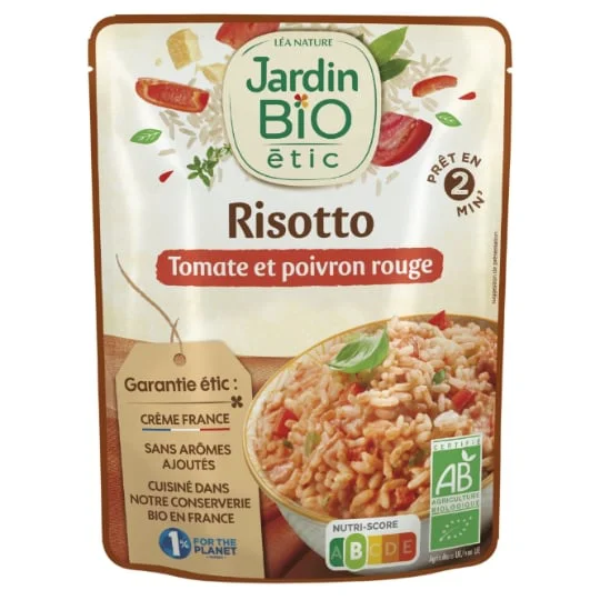 Plat cuisiné risotto Bio