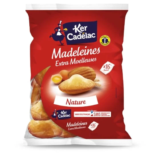 Madeleines extra moelleuses