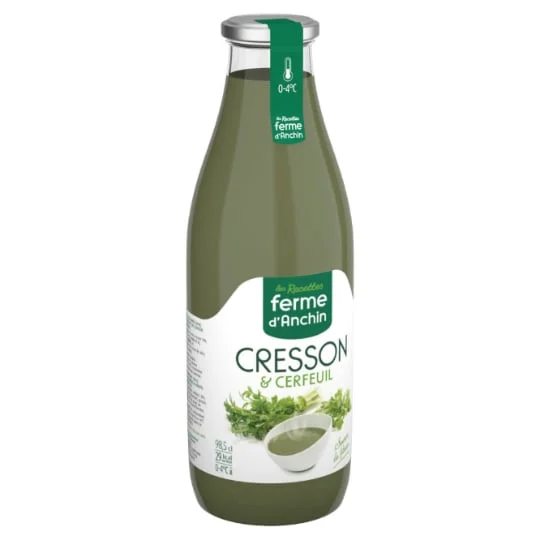 Soupe cresson & cerfeuil