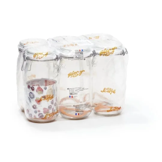 Lot de 6 bocaux 1,5L