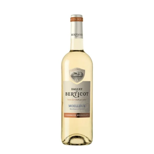 Vin Blanc Moelleux Sud Ouest IGP Atlantique Daguet de Berticot