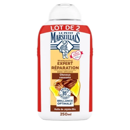 Shampooing Expert Réparation Huile de Jojoba Bio