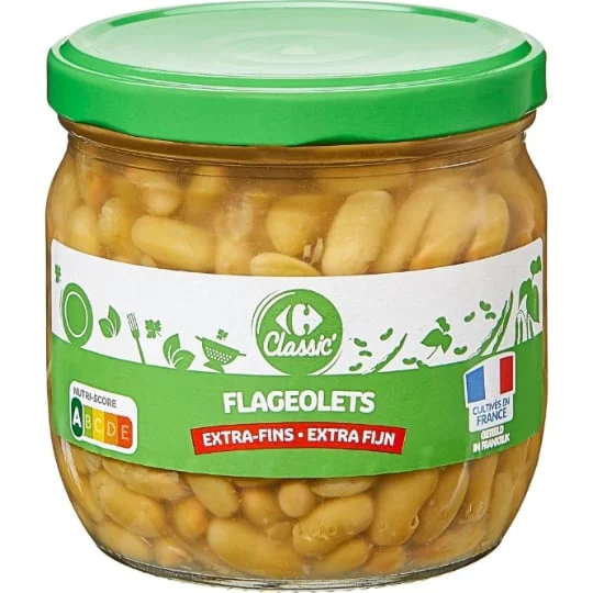 Flageolets verts extra fins