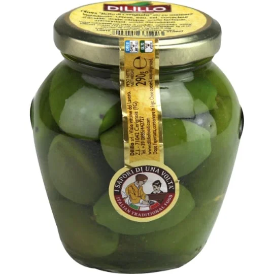 Olives "Bella di Cerignola" en saumure