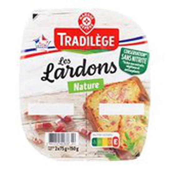Lardons nature Sans nitrite