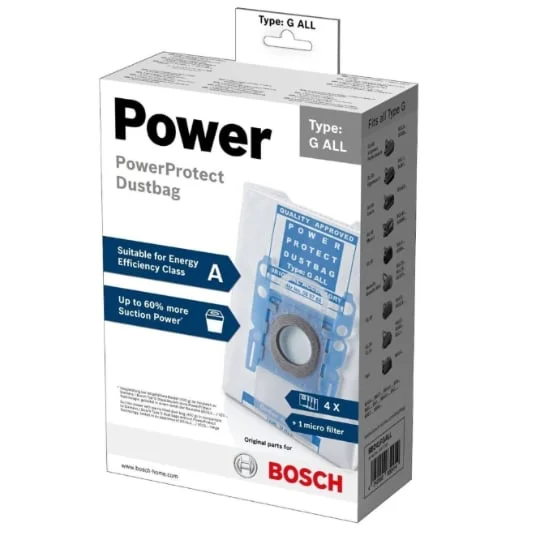 Sac aspirateur PowerProtect BBZ41FGALL - 4 sacs