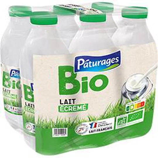 Lait écrémé BIO